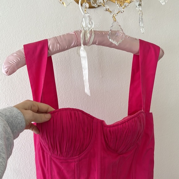 COPY - Naked Vice Sydney Dress in Magenta - Picture 3 of 4